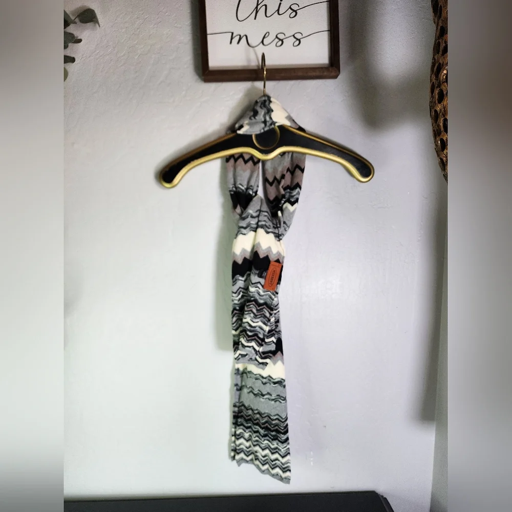 Missoni 100 Percent‎ Wool Made in Italy Scarf